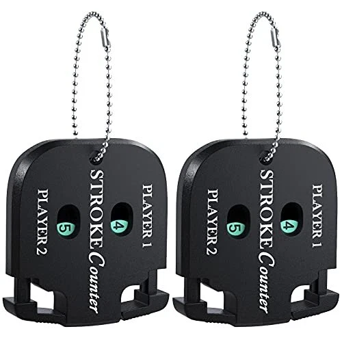 Vibit Mini Golf Score Shot Stroke Counter Clicker with Dial Resetting Tool/Key