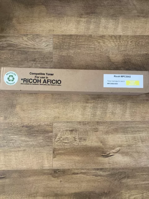 Ricoh Aficio Toner Cartridge Yellow MPC3002 MPC3502