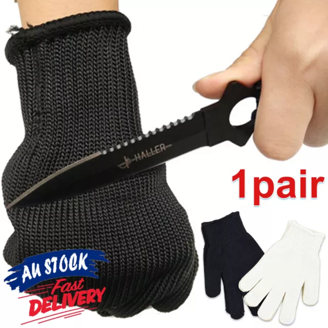 Mesh Safety Glove for Steel Stainless Metal Resistant Butcher Proof Cut Stab