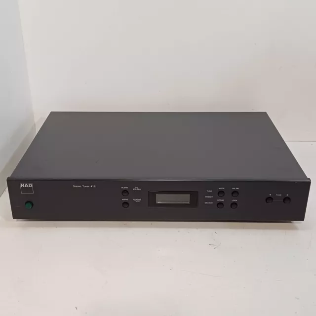 NAD 412 Stereo Tuner AM/FM High-End TESTED&WORKING (*)       *** PLEASE READ ***
