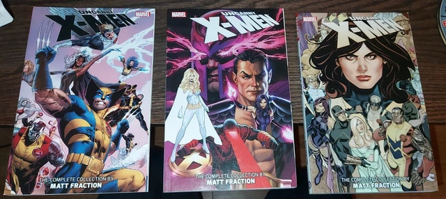 Uncanny X-Men Complete Collection by Matt Fraction Vol 1,2,3 TPB Lot RARE OOP
