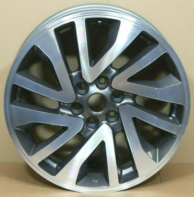 1 Genuine Nissan Navara D40 18" Alloy Wheel Rim Grey Diamond Cut Hl4.4862