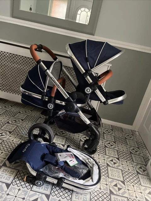 ICANDY PEACH DOUBLE royal and lower carrycot 350.00 PicClick UK