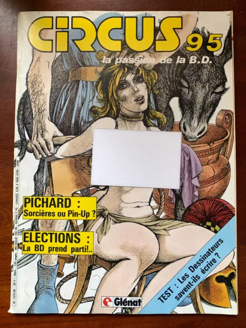 Circus n°95 du 3/1986; Dans l'ombre du soleil/ Teulé et Gourio/ Esteban