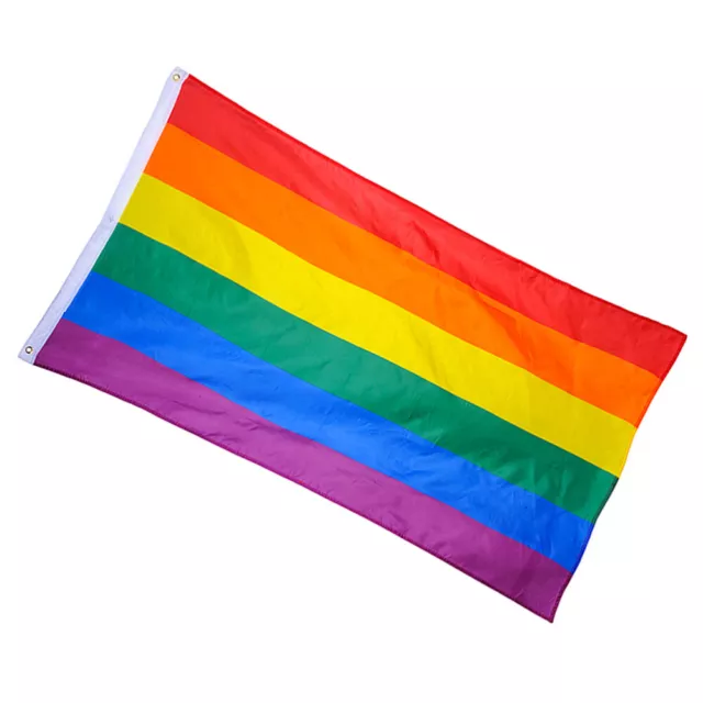 Rainbow Pride Flag for Wall 60x90cm LGBTQ Community Support