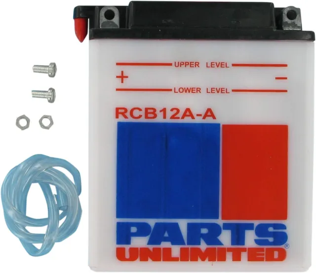 Parts Unlimited [RCB12A-A] 12V Heavy Duty Battery YB12A-A