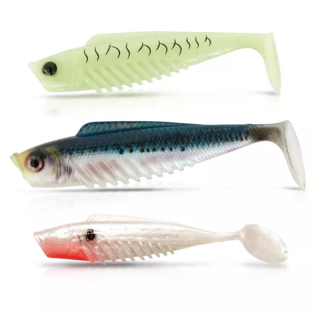 Brand New - Squidgies Fish 80mm Soft Plastic Fishing Lure - Choose Colour