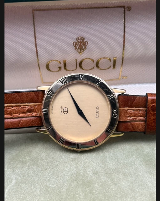 Gucci Reference GUCCI QUARTZ WATCH Reference 3001m Gold Plated 33mm Case Box £208.65 ...