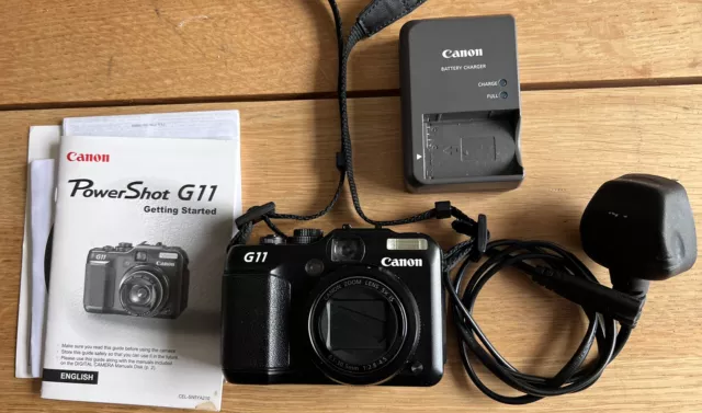 Canon PowerShot G11 10.0MP Digital Camera - Black