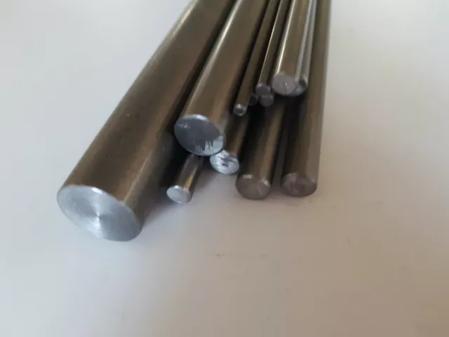 Mild Steel Bar Metal Rod Bright EN1A 3mm to 18mm Diameter up to 600mm long 3