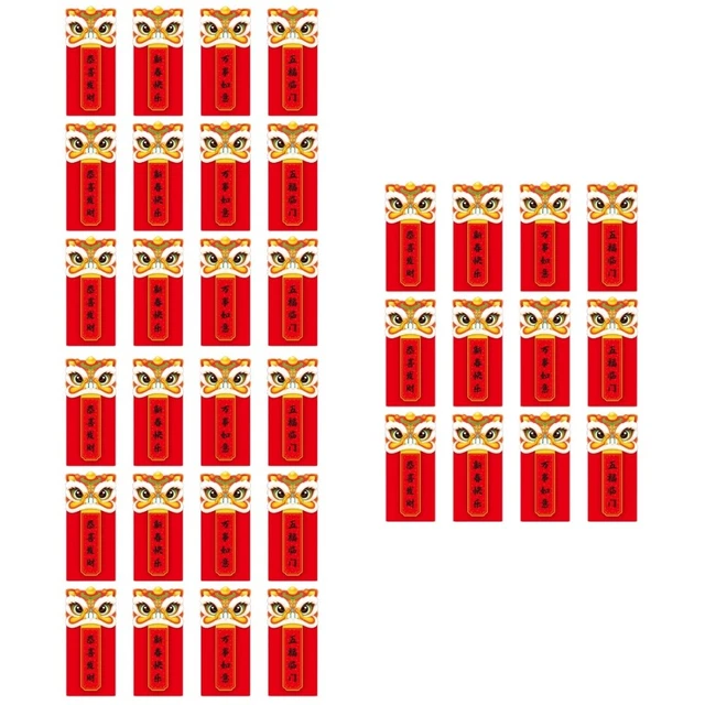 72 Pcs Red Envelope Bag Chrismas Gifts 2021 Lucky Money Pocket Chinese Zodiac