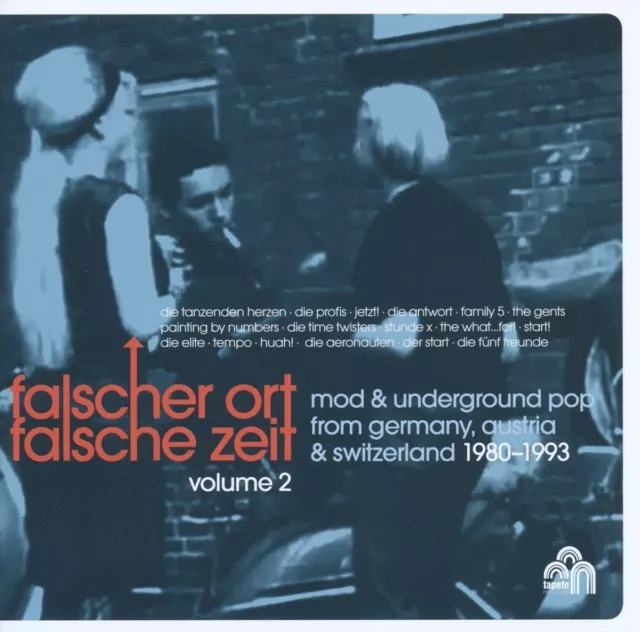 Falscher Ort,Falsche Zeit 02 Power-Pop & Mod +Die Antwort, Die Profis  Cd Neu