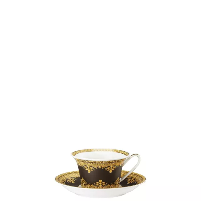 Versace Von Rosenthal I Love Baroque Nero Teetasse & Untertasse #403653-14640 2