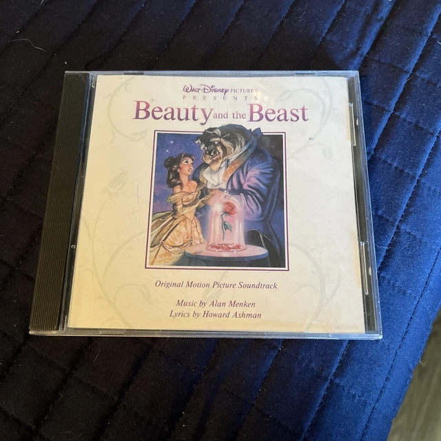 BEAUTY AND THE Beast Original Motion Picture Soundtrack CD 1991 Walt
