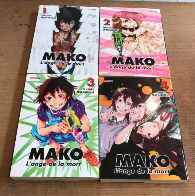 Matsuhashi - Mako - Mangas Vf - Complet - 4 Tomes - Panini Comics ( Ttbe )