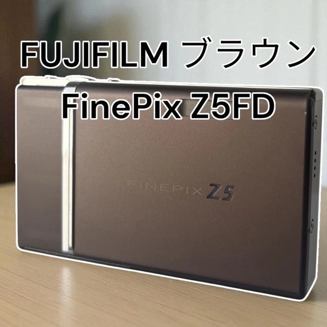 貴重 FUJIFILM Finepix Z5 fd brown デジカメ カメラ FUJIFILM FinePix Z5 fd Digital Camera 3x 6.3 MP Used Japan