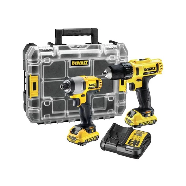 DEWALT DCK211D2T XR 12v Drill and Impact Driver Twin Pack £158.95 ...