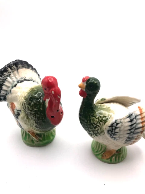 Retro Turkey Male & Female Salt & Pepper Shakers