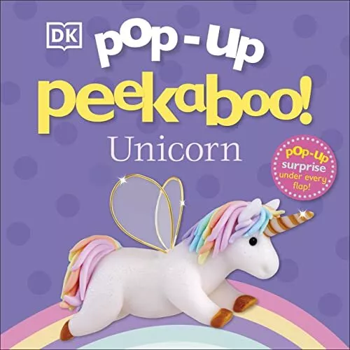 Pop-Up Peekaboo! Unicorn by DK Book The Cheap Fast Free Post