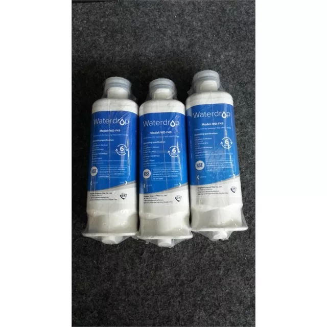 Waterdrop WD-F45 Replacement Refrigerator Water Filter for Samsung Qty 3 Waterdrop WD-F45 Replacement Refrigerator Water Filter for Samsung Qty 3
