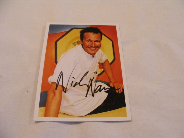 NICK NAIRN Signed Ready Steady Cook  Promo Photo Autograph TV Chef