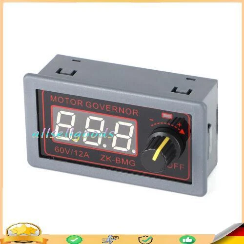 Fydun DC Motor Regler - 6V-60V, 30A Mit Digitalanzeige - Perfekte Drehzahlkontrolle Für Deine Motoren