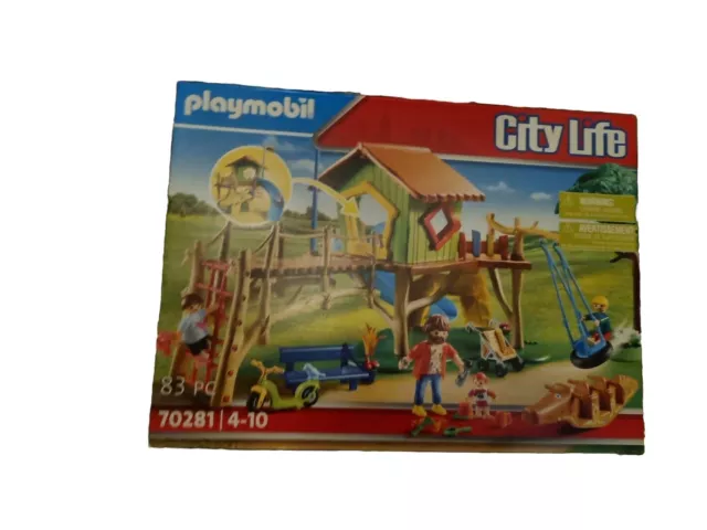 PLAYMOBIL City Life 70281 Adventure Playground, from 4 Years