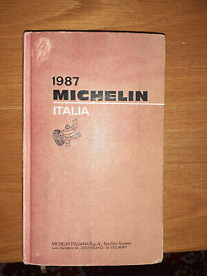 Guida Michelin Italia 1987 usato 