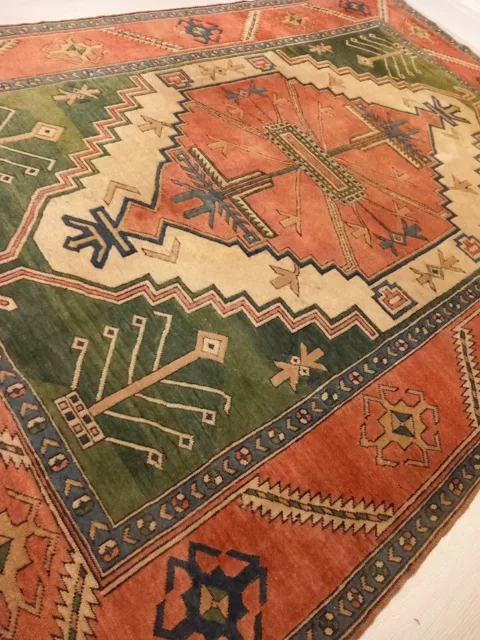 Rug Vintage 340x230cm LUXURY Turkish Konya HAND KNOTTED John Lewis 11.2 x 7.6ft