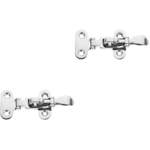 2 PCS Serrure À Loquet Accessoire De Yacht Quincaillerie Pour