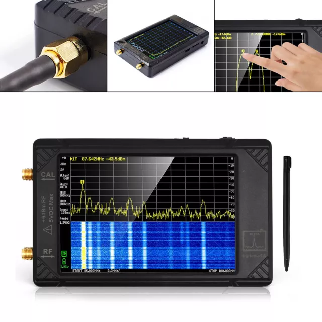 Spectrum Analyzer For TinySA ULTRA 4" 100kHz-5.3GHz Handheld Signal Generator #4