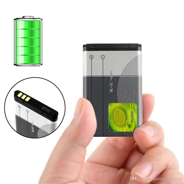 🔋ORIGINAL NOKIA BL-5C Li-ion BATTRY N91, N70, N71, 6230, 6600, 6680, 6030, 7600