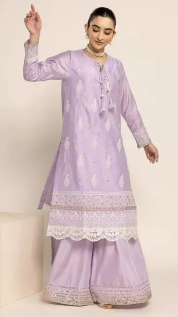 Khaadi Kurta Embroidered Party wear.Size 12.Brand New With Tag.RRP £60