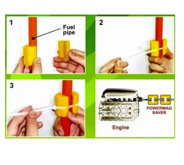 powermag Magnetic Fuel saver car X power saver,XP-2,Vehicle magnetic fuel saving 3