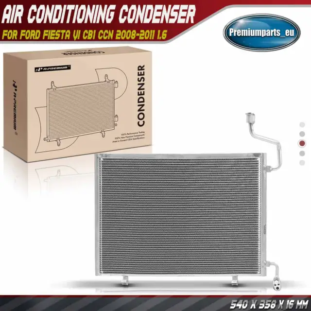 Condenser Air Conditioning for Ford Fiesta VI CB1 CCN 2008-2011 1.6 TDCi 1513110