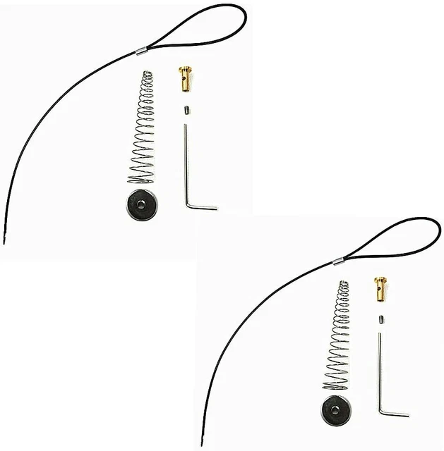 Gate Latch Cable Pull Gate Opener Adjustable from 2" to 6" Posts Stainless Steel