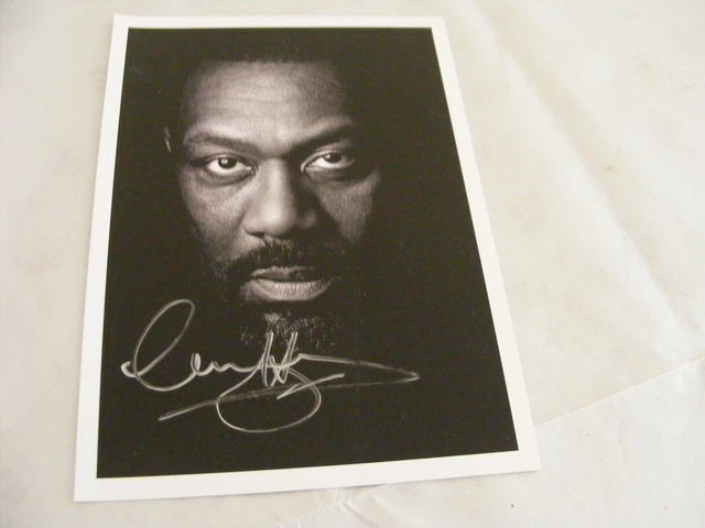 LENRY HENRY Signed Photo Autograph Comic Relief Comedian TV Actor