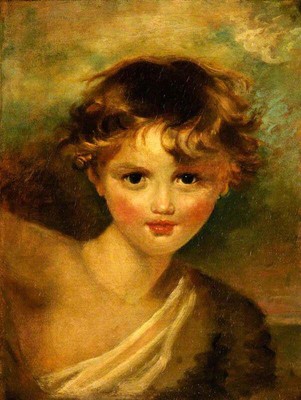 Dream-art Oil painting Head-of-a-Boy-Thomas-Lawrence-Oil-Painting handmadecanvas