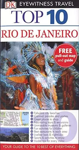 DK Eyewitness Top 10 Travel Guide: Rio de Janeiro by DK Book The Cheap Fast Free