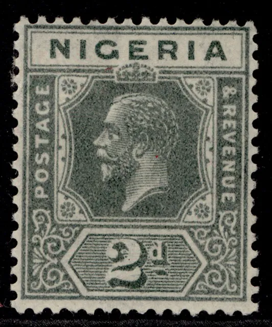 NIGERIA GV SG18, 2d grey, M MINT. Cat £10. DIE II