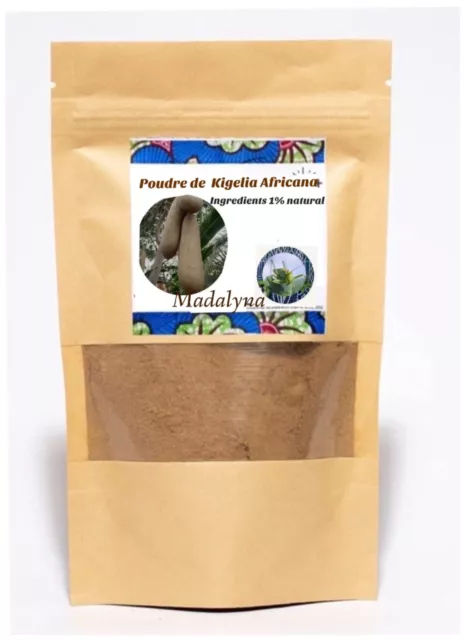 Poudre De Kigelia Africana 100% Naturel 200 Gr Livraison Express