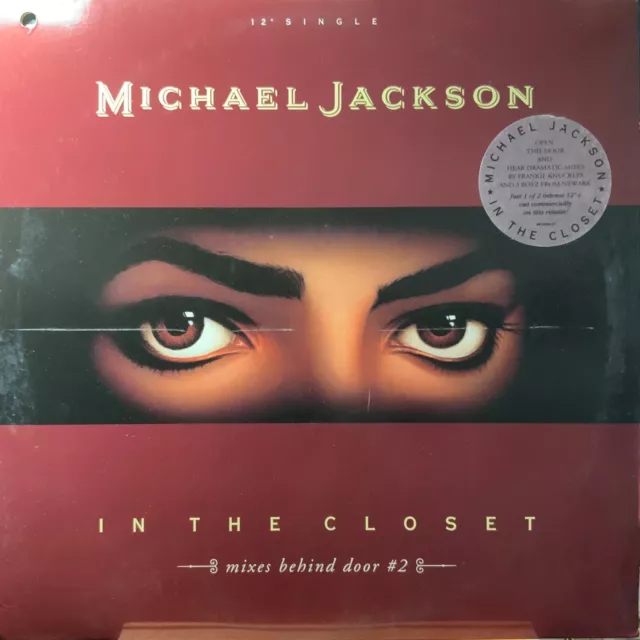 Michael Jackson-In The Closet-Original 1991 Epic Records 12" Single Vinyl-Used