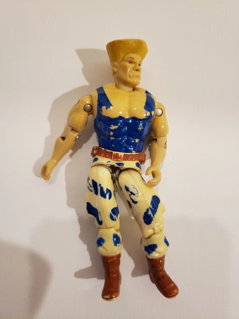 Figurine Street Fighter Guile Jada 15cm - Articulée Avec Accessoires Amovibles | Collection Officielle Capcom