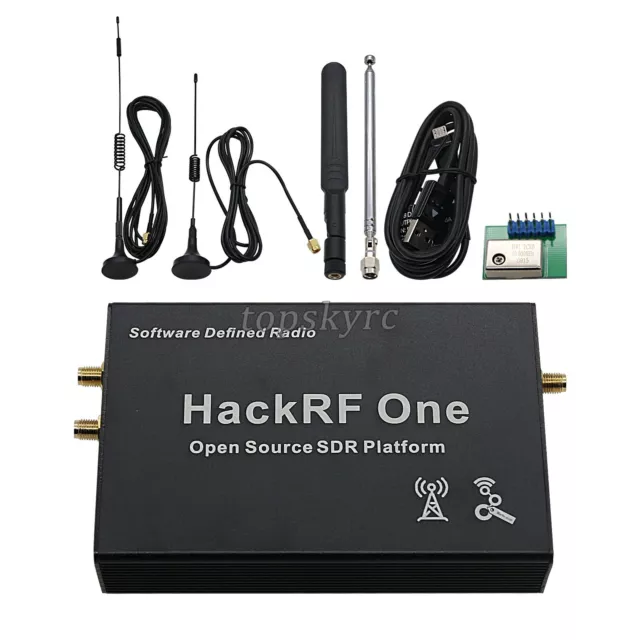 HackRF One R9 V1.8.x 1 MHz-6 GHz simulatore radio GPS definito dal software con 4 antenna