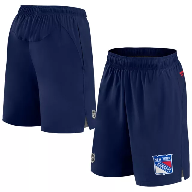 NHL Shorts New York Rangers Rink Tech Authentic Pro Performance Short Hose 2022