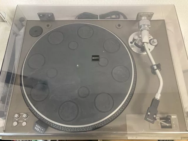 Sony PS-3750 Direct Drive Stereo Turntable Record Player Operation Confirmed