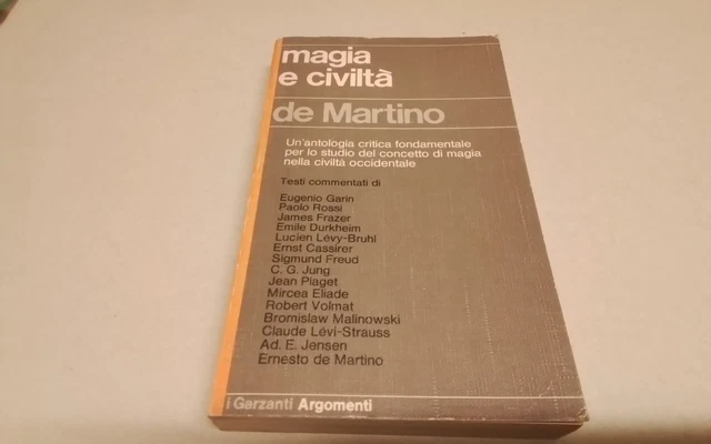 E. DE MARTINO, Magia e civiltà, Garzanti, 1976, 15mr26 E. DE MARTINO, Magia e civiltà, Garzanti, 1976, 15mr26