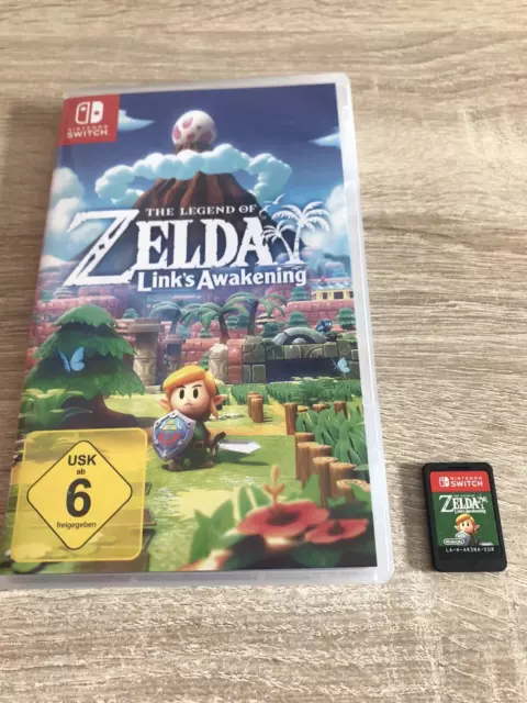 Nintendo Switch Spiel The Legend of Zelda Link´s Awakening super zustand