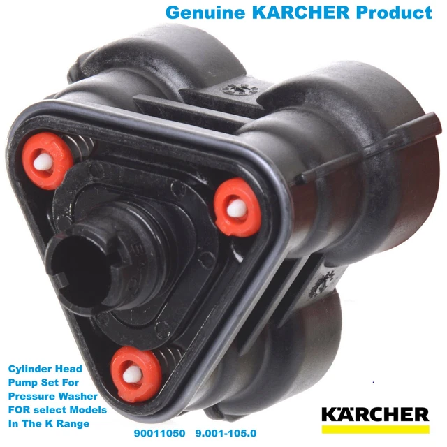 GENUINE KARCHER K2, K3, K4 pressure jet washer cylinder head with