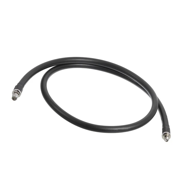 Coaxial Cable 400 Type SMA Male to SMA Female 3.2FT Black 1Pcs